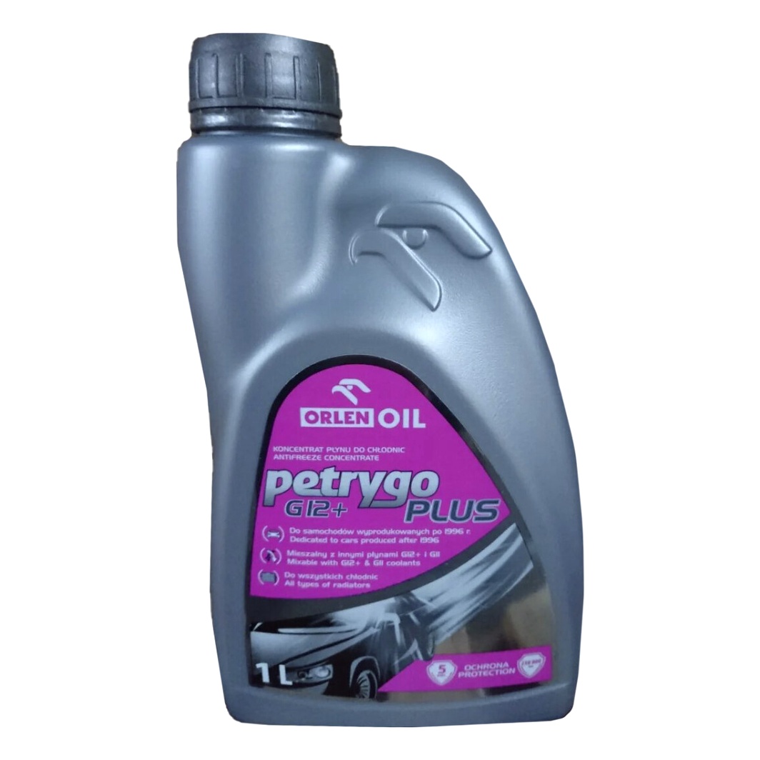 Концентрат антифризу ORLEN Petrygo Plus рожевий G12+ 1 л (QFP056B10) - zapix