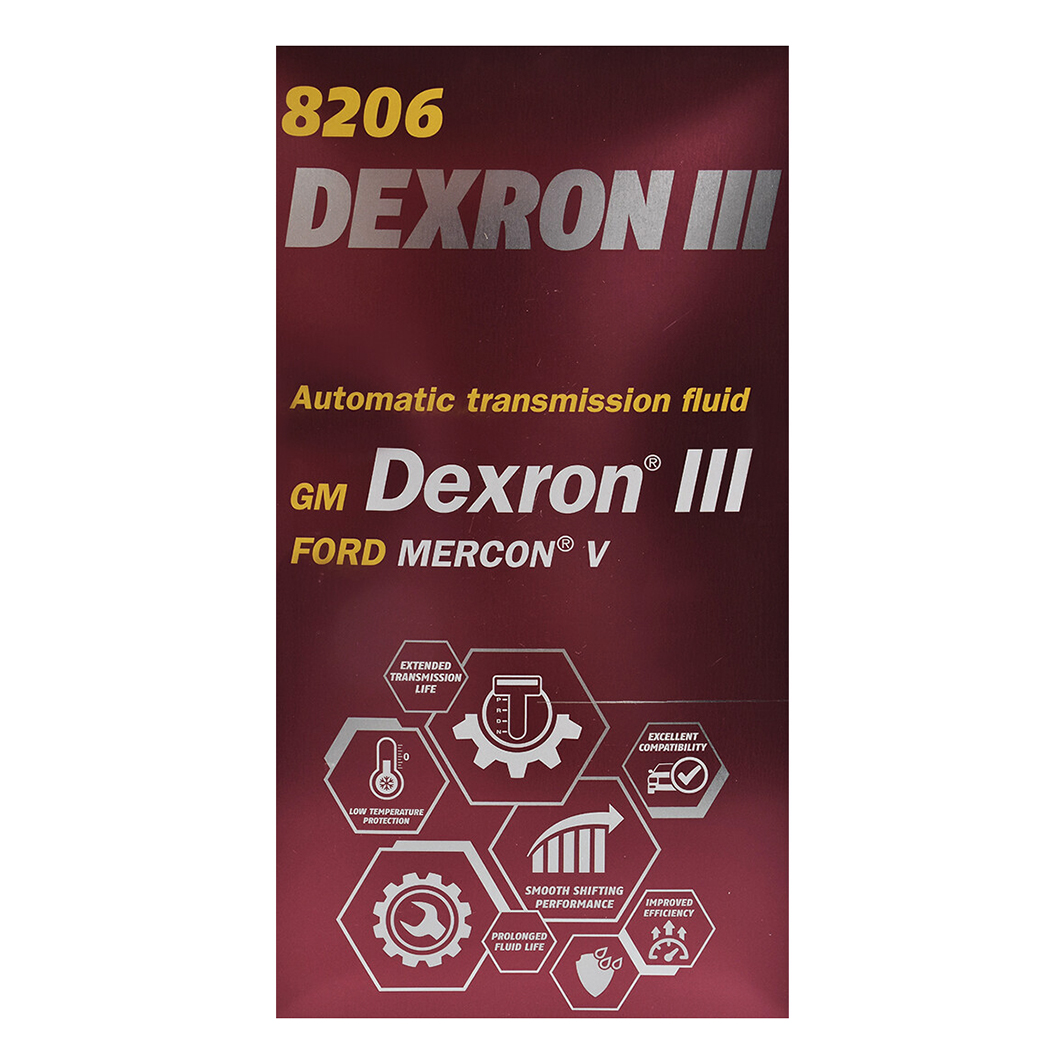 Трансмиссионное масло MANNOL Dexron III Automatic Plus (Metal) 4 л MN82064ME - zapix