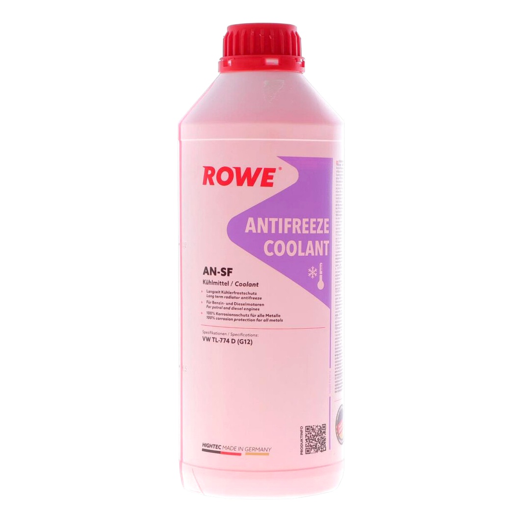 Концентрат антифриза ROWE Hightec Antifreeze AN-SF красный G12 -37 °C 1.5 л (21013001599) - zapix