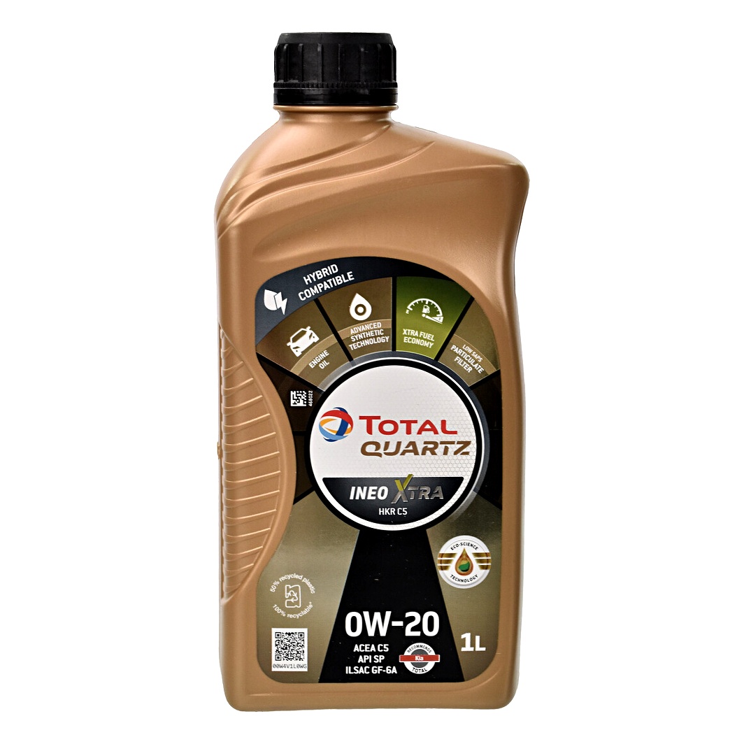 Моторна олива TOTAL Quartz Ineo Xtra HKR C5 0W-20 1 л (0W20QIXHKRC51L)