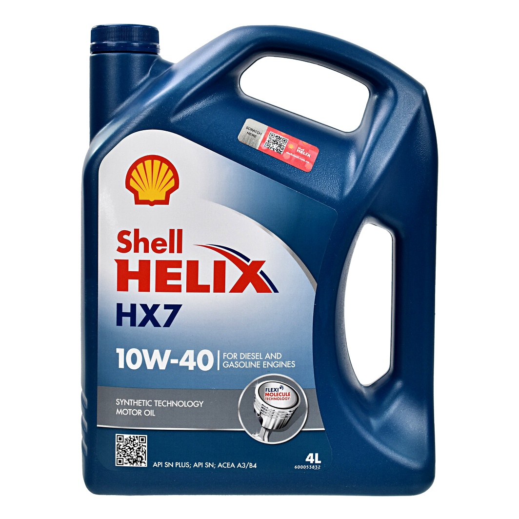 Моторное масло SHELL Helix HX7 10W-40 4 л (550046274)