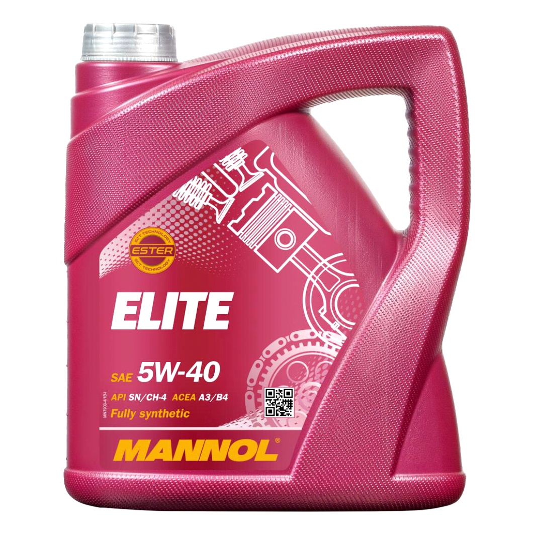 Моторна олива MANNOL Elite 5W-40 4 л (MN79034) - zapix