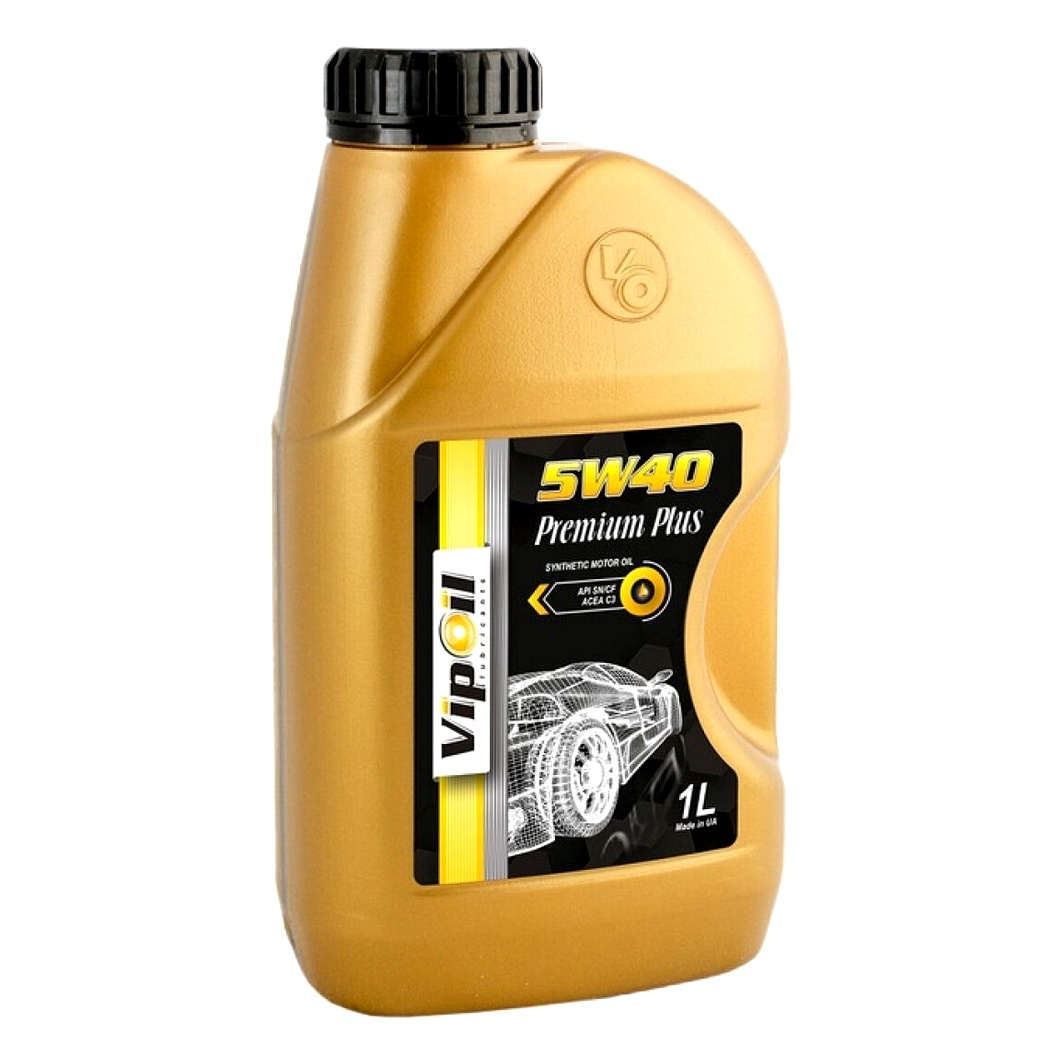 Моторна олива VIPOIL Premium Plus 5W-40 1 л (0644118) - zapix