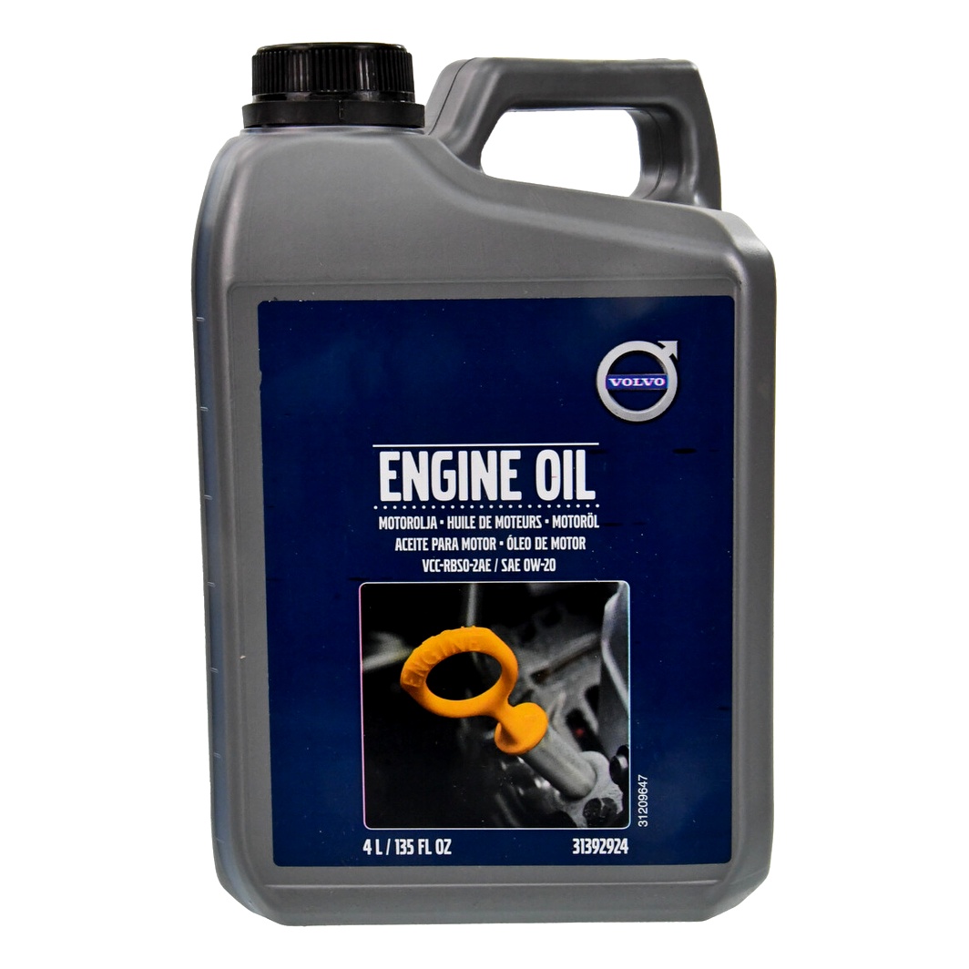 Моторное масло VOLVO Engine Oil 0W-20 4 л (31392924) - zapix