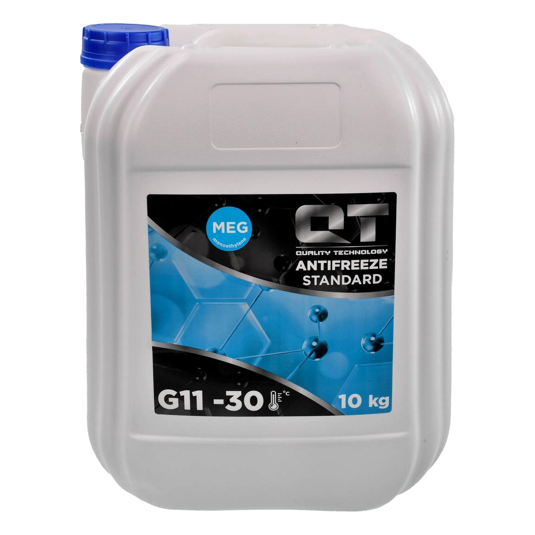 Готовий антифриз QT MEG Standard синій G11 -30 °C 10 л (QT5533010) - zapix