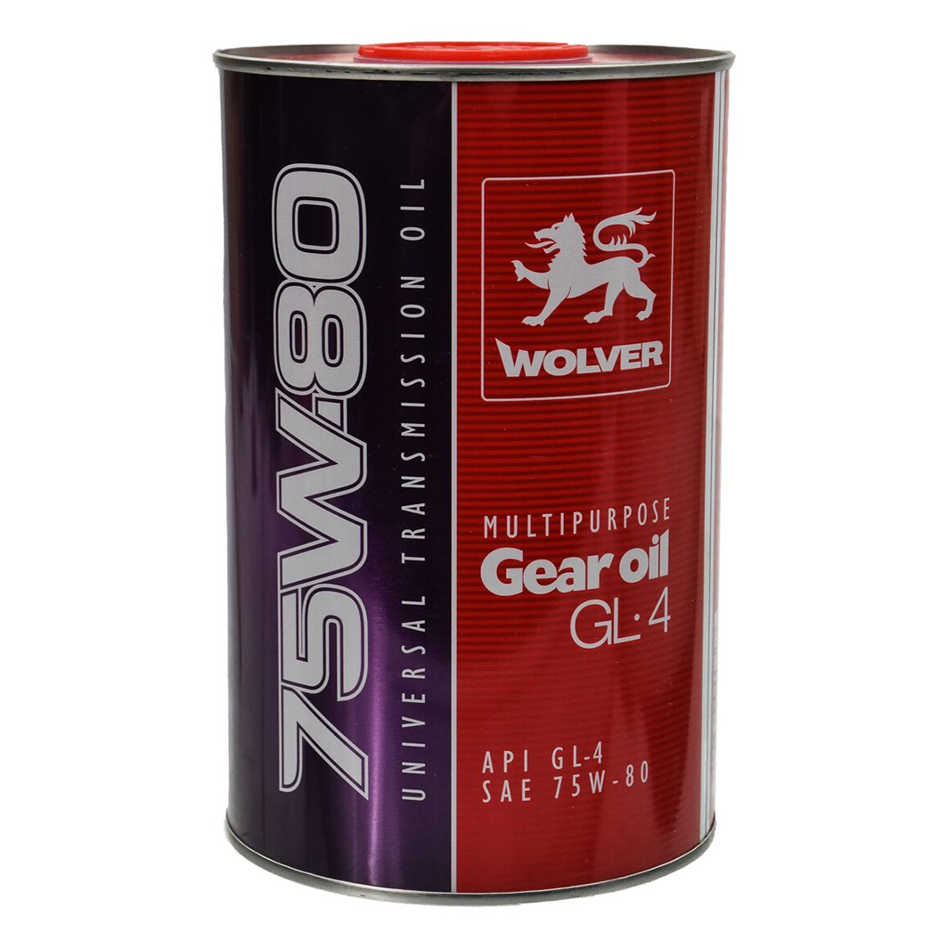 Трансмиссионное масло WOLVER Multipurpose Gear Oil GL-4 75W-80 1 л 4260360944727 - zapix