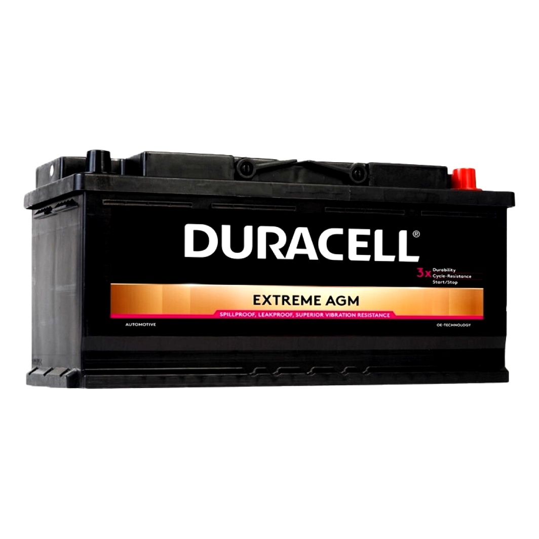 Акумулятор DURACELL Extreme AGM 12V 105Ah 950A R+ DE105AGM - zapix