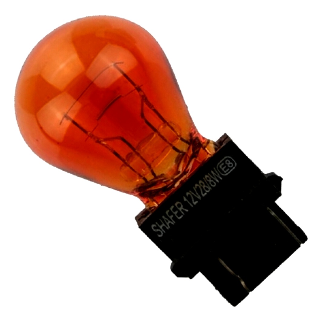 Автолампа розжарювання SHAFER PY28/8W BAY15d 8W 12V помаранчева SL2036 - zapix