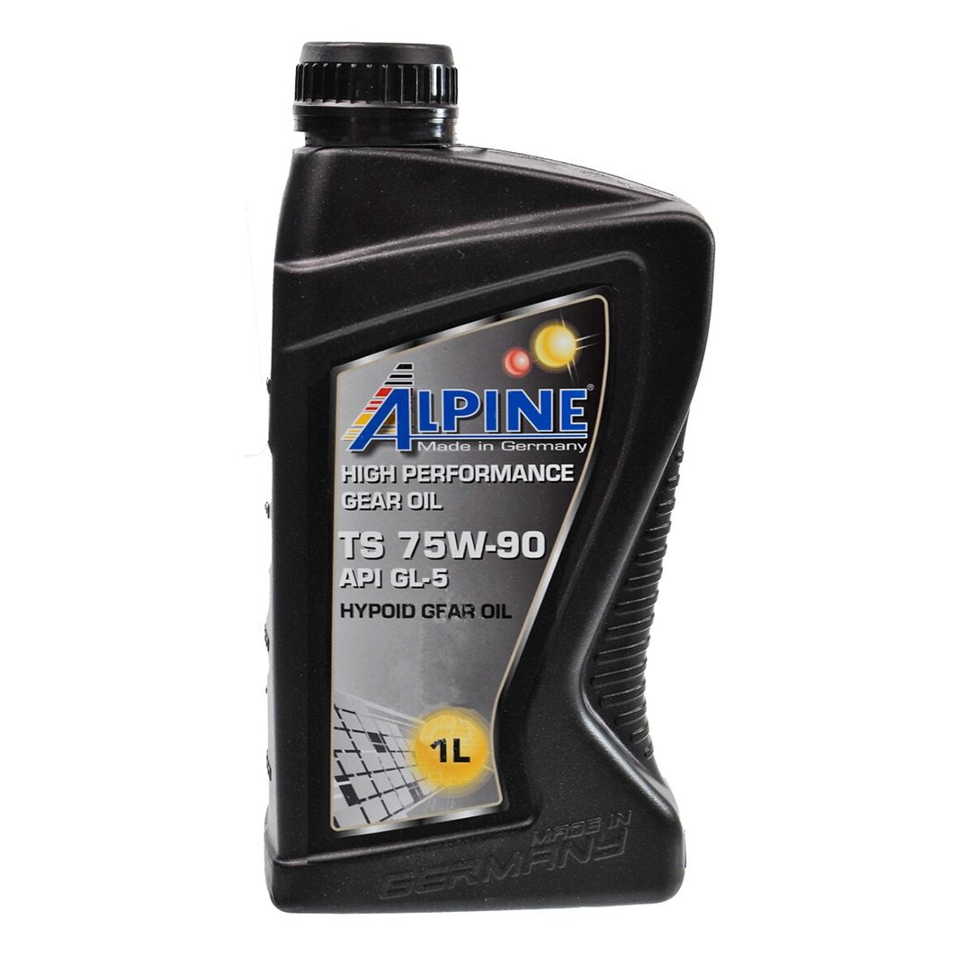 Трансмиссионное масло ALPINE Gear Oil TS GL-5 75W-90 1 л 0101501 - zapix