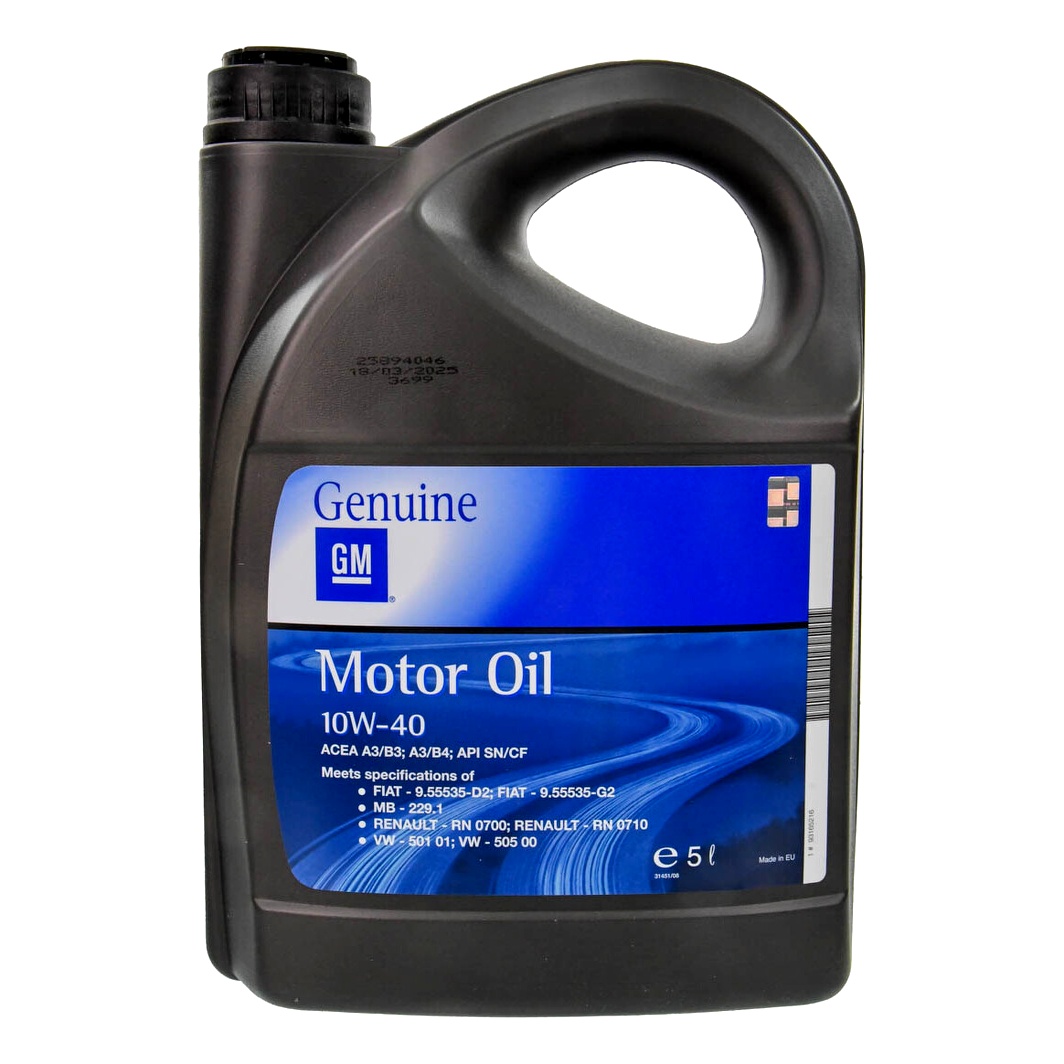 Моторна олива GM Semi Synthetic 10W-40 5 л (93165216) - zapix