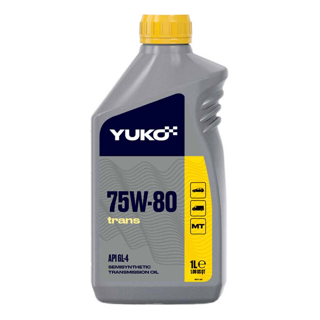 Трансмиссионное масло YUKO Trans GL-4 75W-80 1 л 4823110400265 - zapix