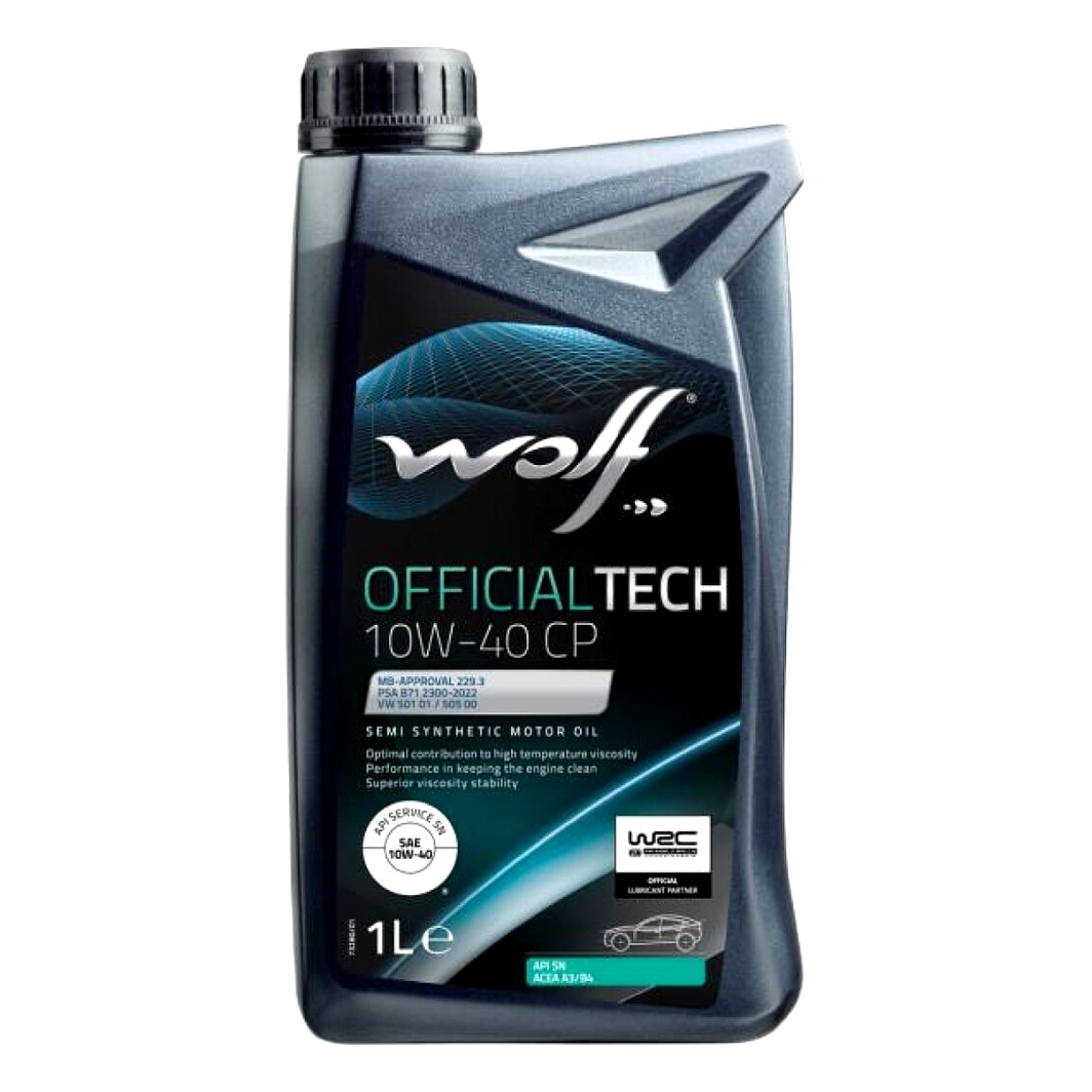 Моторное масло WOLF Officialtech CP 10W-40 1 л (1052860) - zapix