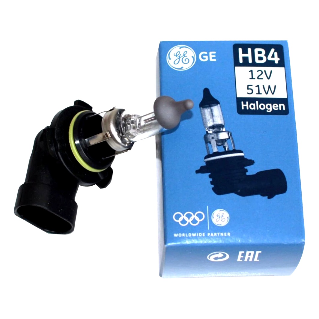 Автолампа галогеновая GENERAL ELECTRIC Basic HB4 P22d 51W 12V 53070U - zapix