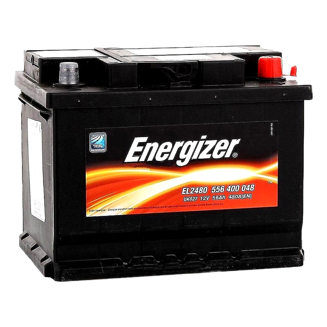 Акумулятор ENERGIZER 12V 56Ah 480A R+ 556400048 - zapix