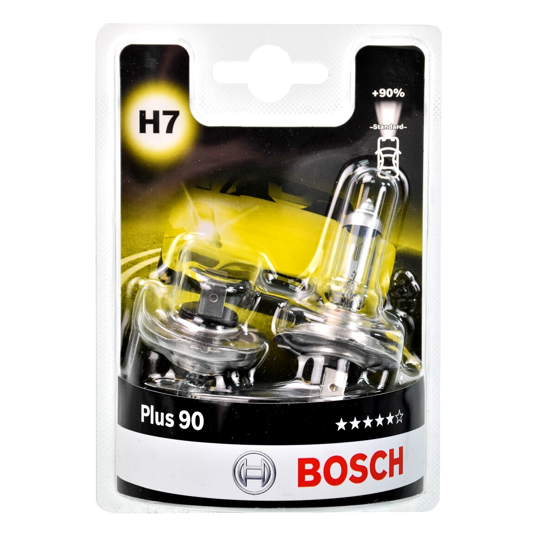 Автолампа галогенова BOSCH Plus 90 H7 PX26d 55W 12V 1987301423 - zapix
