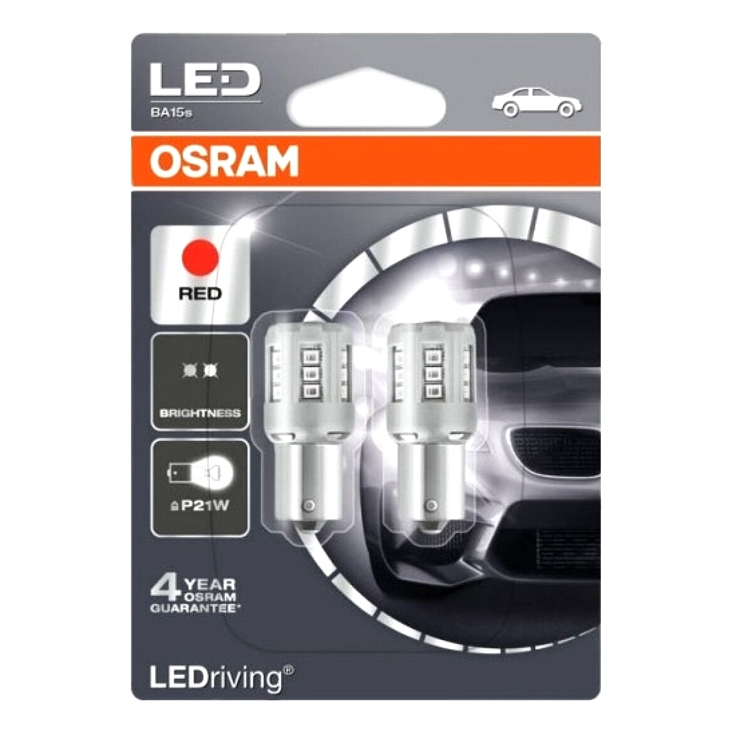 Автолампа LED (светодиодная) OSRAM LEDriving Standard P21W BA15s 2W 12V 7456R02B - zapix