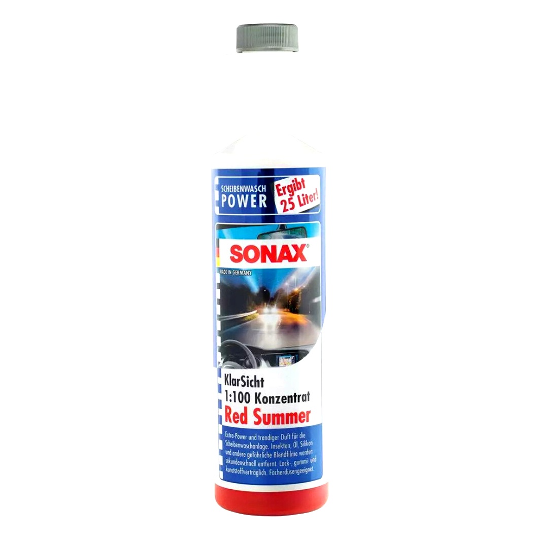 Омыватель стекла концентрат летний SONAX Red Summer 0.25 л 371500 - zapix