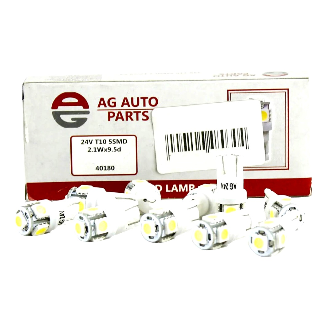 Автолампа LED (світлодіодна) AG AUTOPARTS T10 2.1W 24V AG40180 - zapix