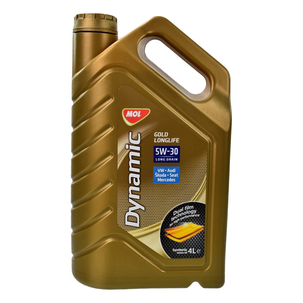 Моторное масло MOL Dynamic Gold Longlife 5W-30 4 л (13301115) - zapix