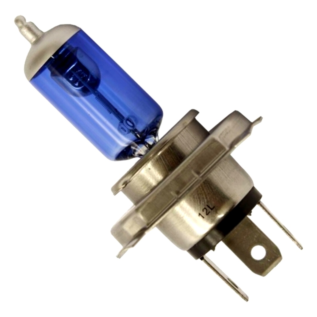 Автолампа галогенова STARLINE Light +30 H4 P43t 55W 12V синя 9999975 - zapix