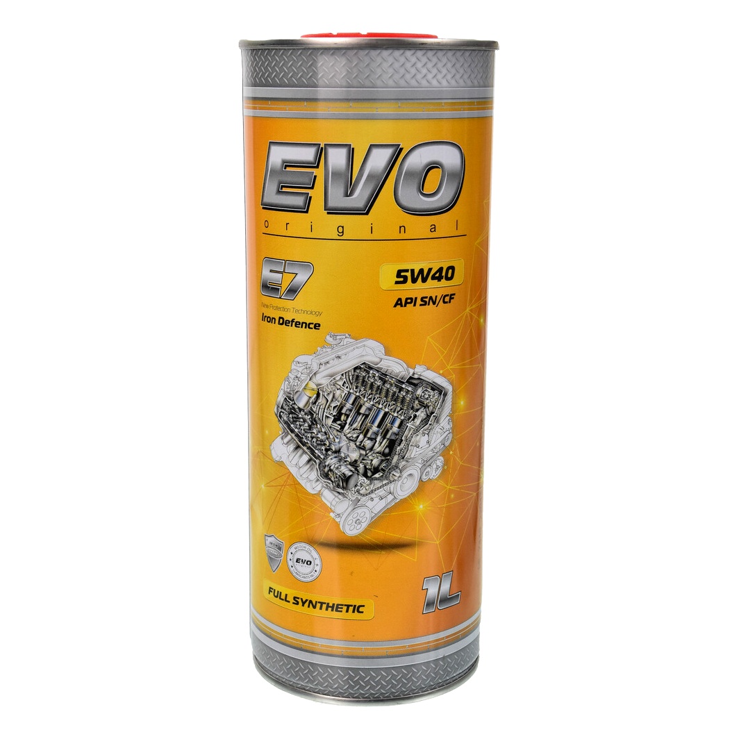 Моторное масло EVO E7 5W-40 1 л (EVOE75W401L) - zapix