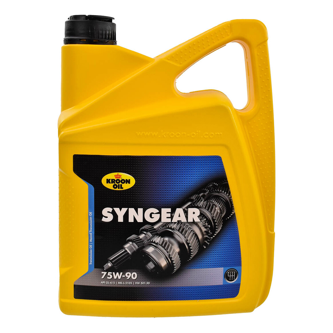 Трансмісійна олива KROON OIL Syngear GL-4 / 5 75W-90 5 л 34598 - zapix