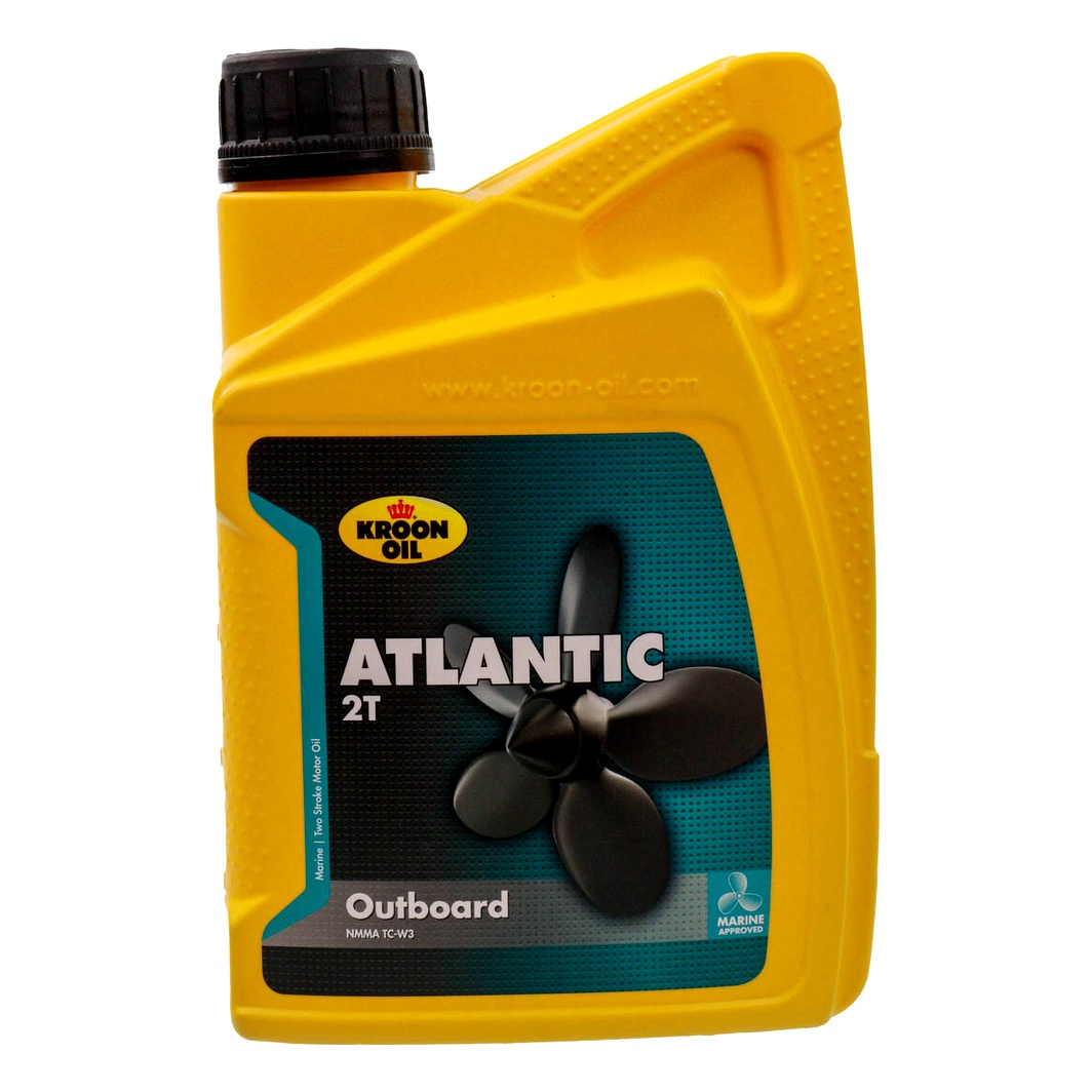 Моторное масло KROON OIL Atlantic Outboard 2T минеральное 1 л 00217 - zapix