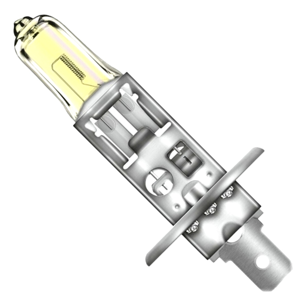 Автолампа галогеновая OSRAM AllSeason Super H1 P14.5s 55W 12V желтая 64150ALSFS - zapix