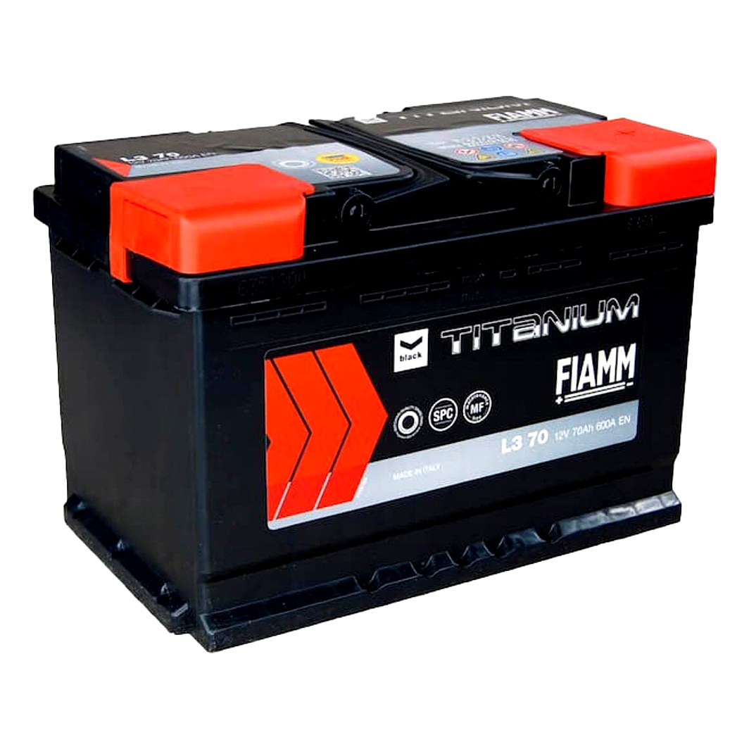 Акумулятор FIAMM Titanium Black 12V 70Ah 600A R+ 7905185 - zapix