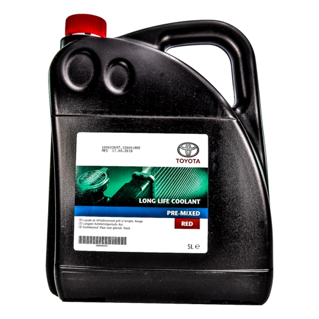 Готовий антифриз TOYOTA / LEXUS Long Life Coolant червоний G12 -37 °C 5 л (0888980002) - zapix