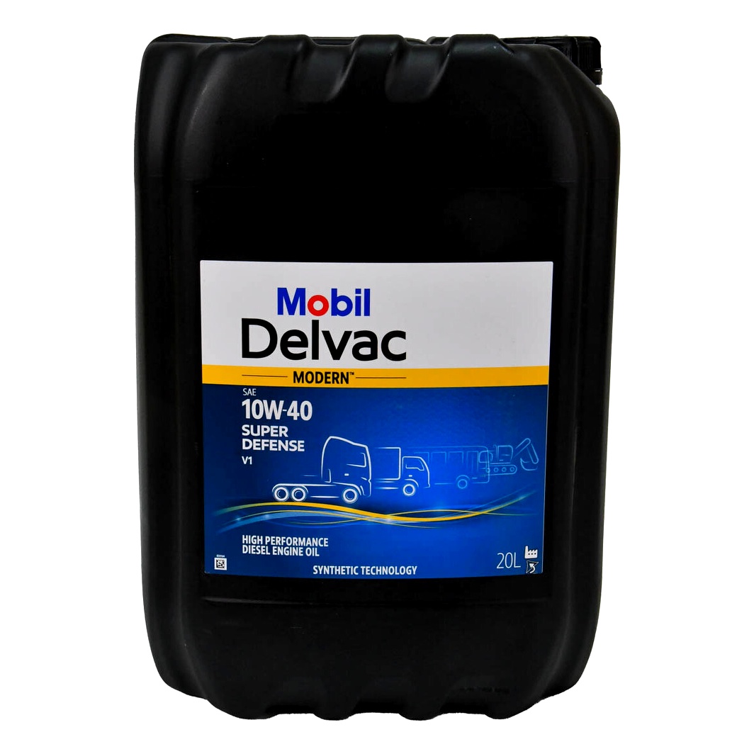 Моторна олива MOBIL Delvac Modern Super Defense 10W-40 20 л (121737) - zapix