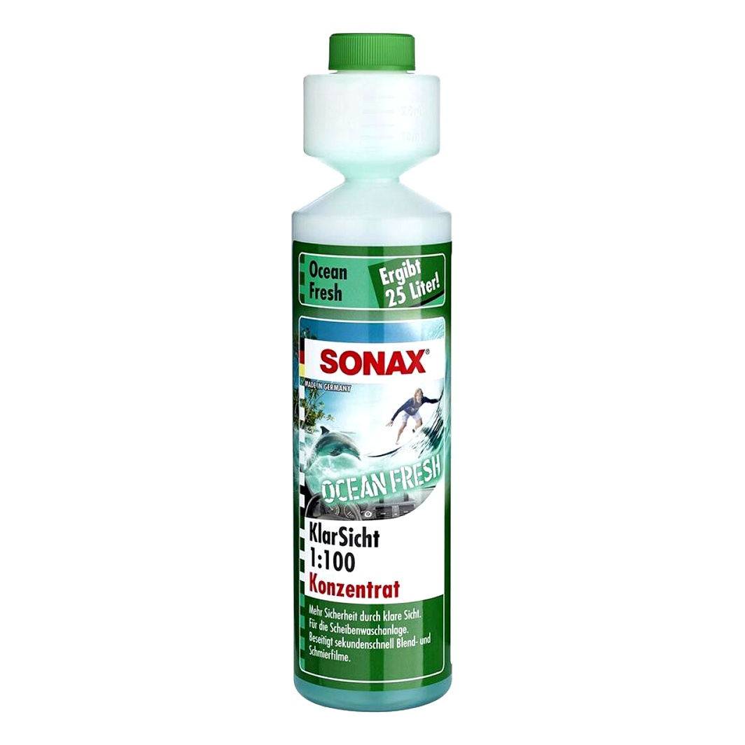 Омыватель стекла концентрат летний SONAX морская свежесть 0.25 л 388141 - zapix