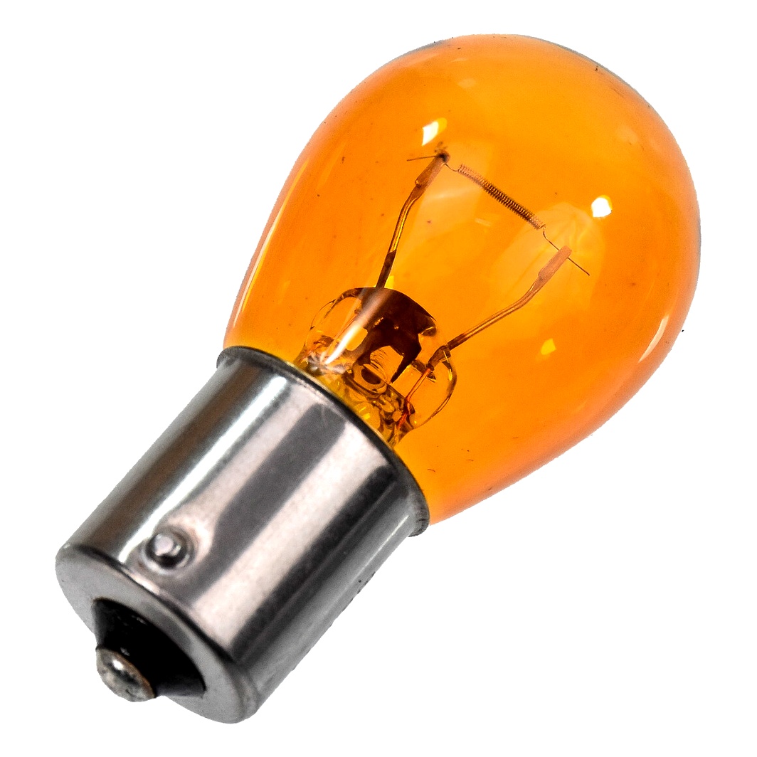 Автолампа розжарювання BOSCH PY21W BAU15s 21W 12V помаранчева 1987302812 - zapix
