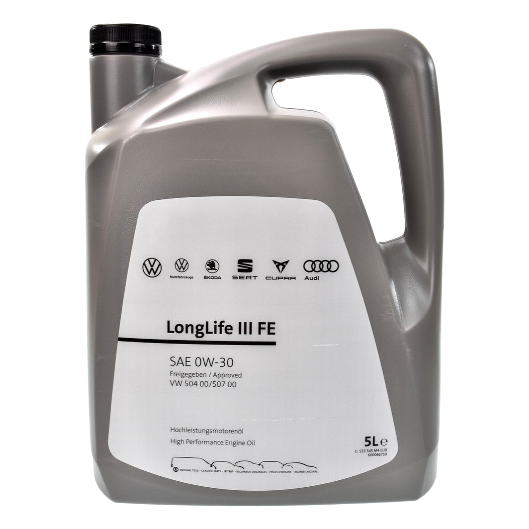 Моторна олива VAG LongLife III FE 0W-30 5 л (GS55545M4) - zapix