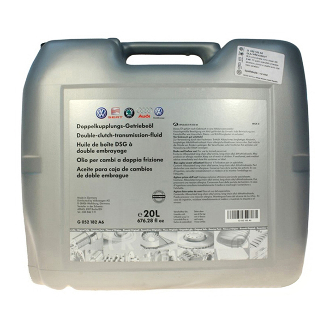 Трансмісійна олива VAG Double Clutch Transmission Fluid G 052 182 20 л G052182A6 - zapix