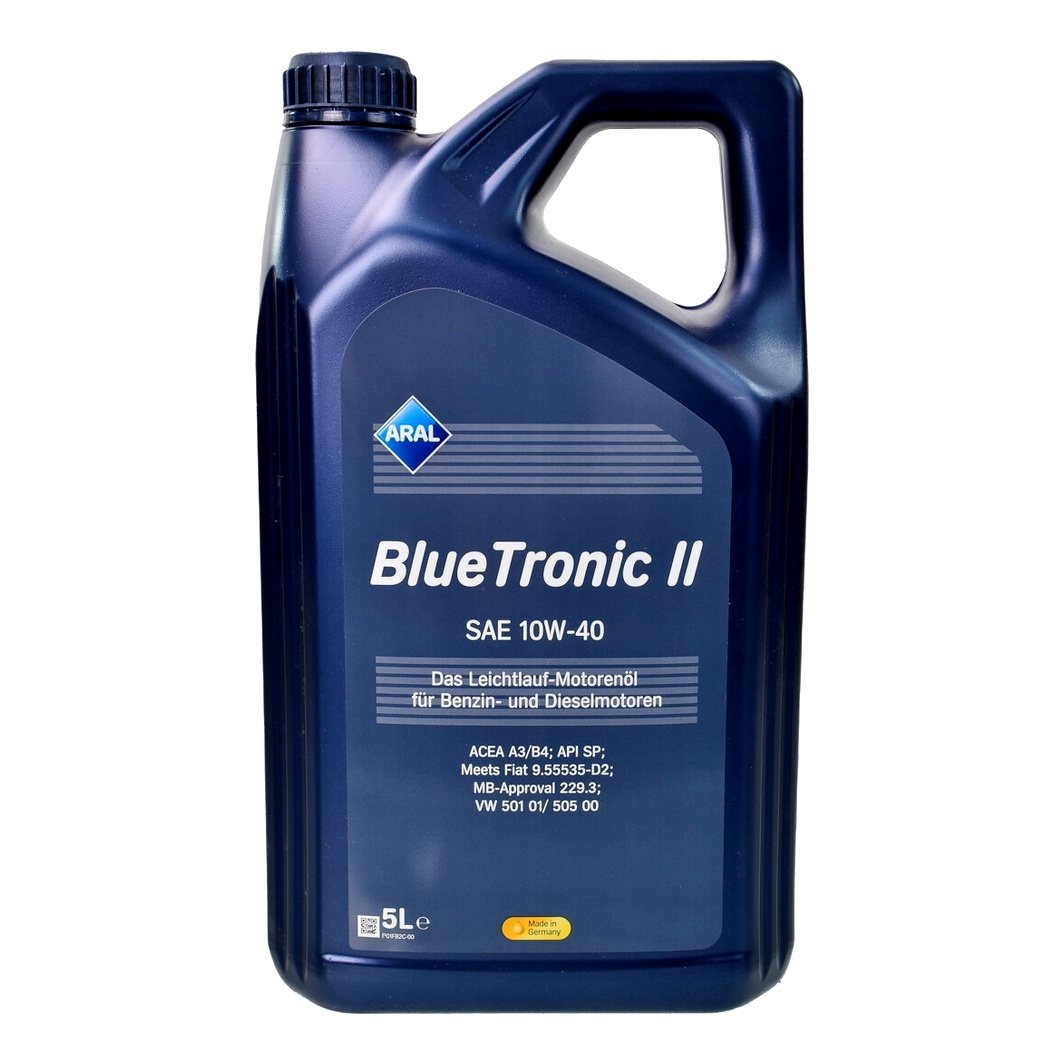 Моторна олива ARAL BlueTronic II 10W-40 5 л (15F078) - zapix