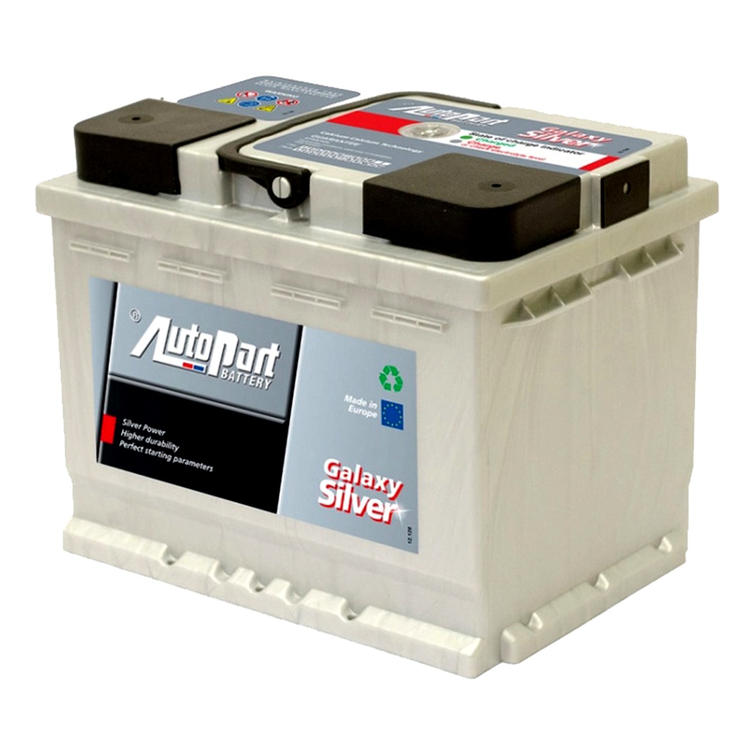 Акумулятор AUTOPARTS Galaxy Silver 12V 60Ah 510A L+ ARL060GAS1 - zapix