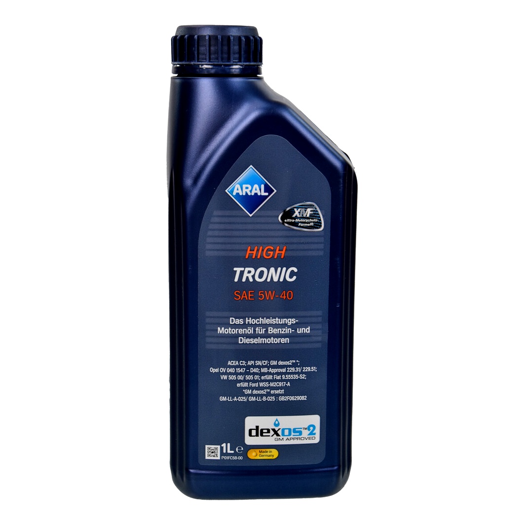 Моторна олива ARAL HighTronic 5W-40 1 л (1505B4) - zapix