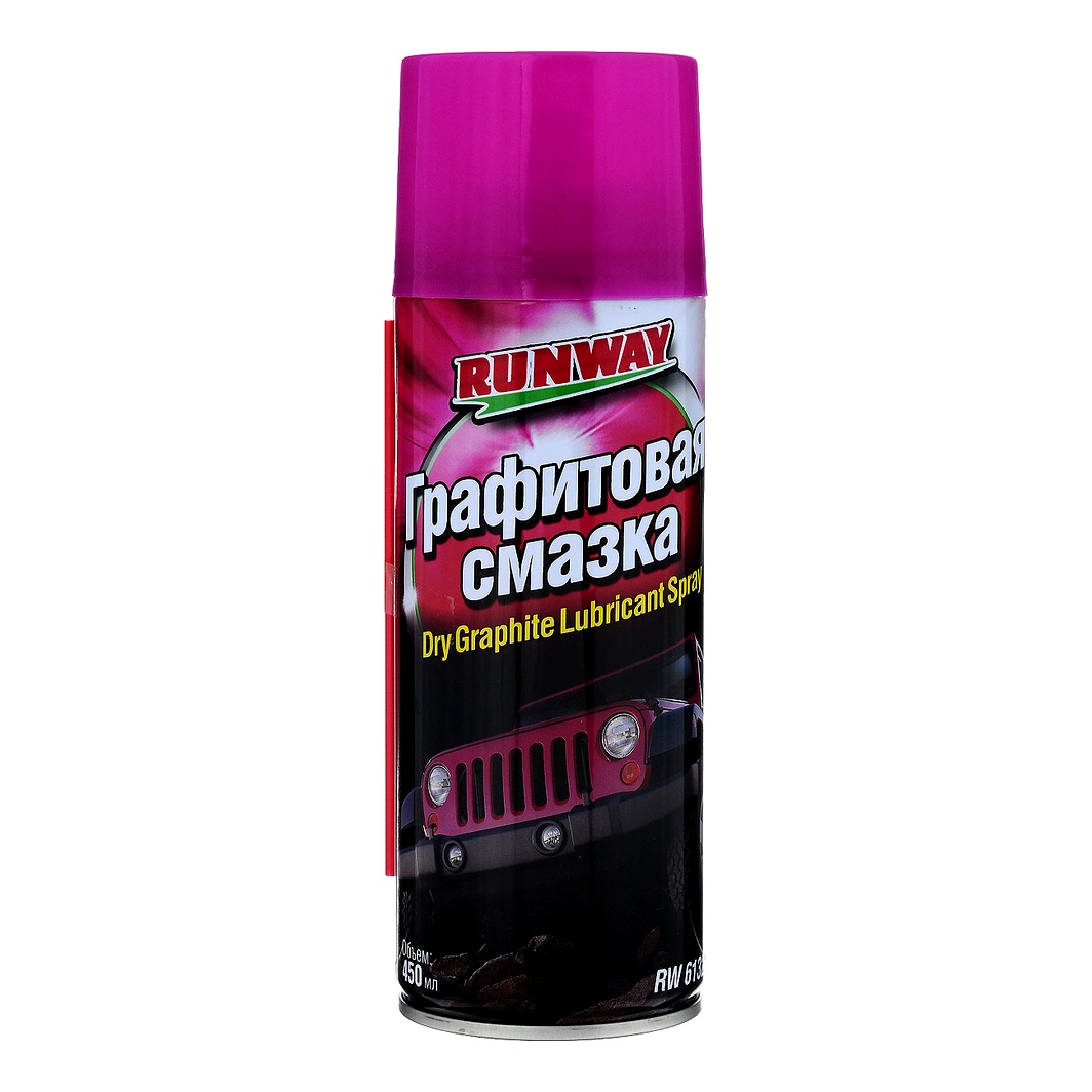 Смазка графитная RUNWAY Dry Graphite Lubricant универсальная 450 мл (RW6132) - zapix