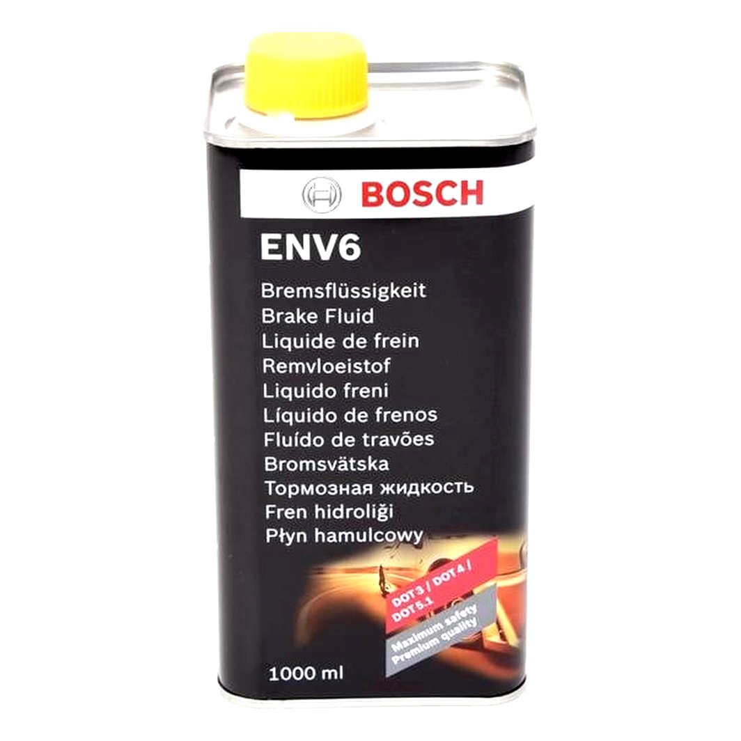 Гальмівна рідина BOSCH DOT 5.1 ENV6 метал 1 л 1987479207 - zapix