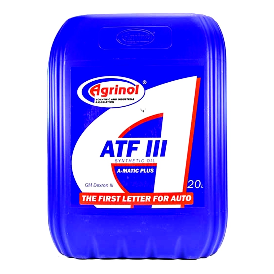Трансмісійна олива AGRINOL A-MATIC PLUS ATF ІІI 20 л 101850 - zapix