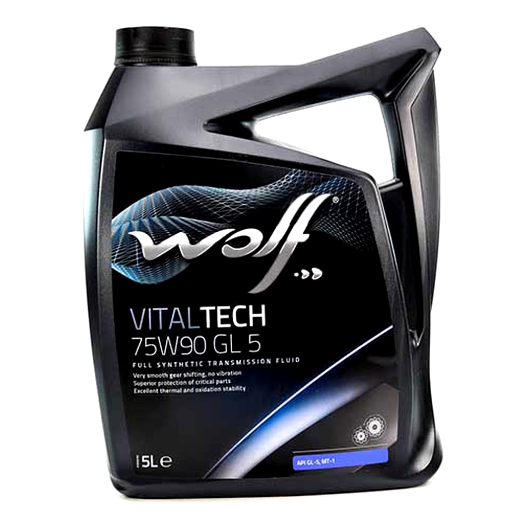 Трансмісійна олива WOLF VitalTech GL-4 75W-90 5 л 8304002 - zapix