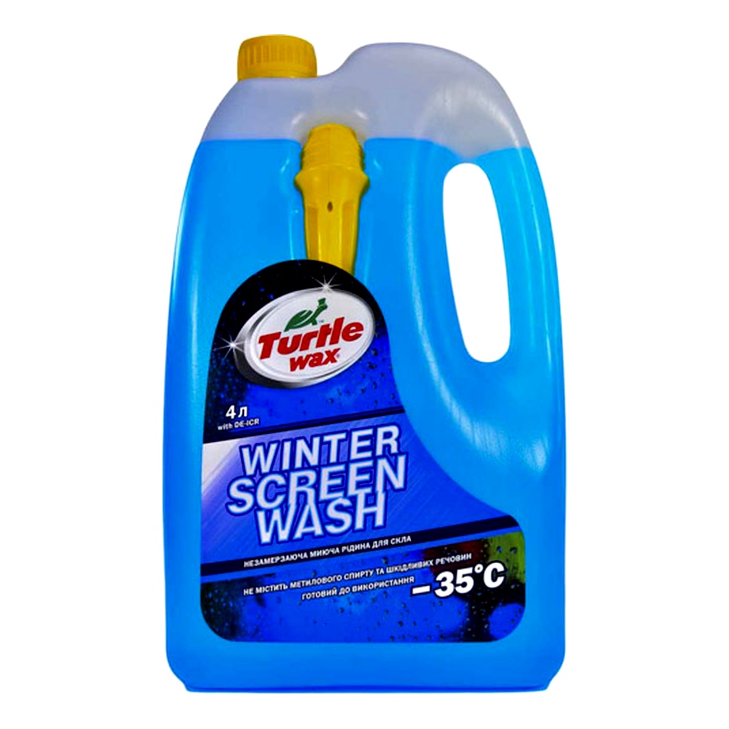 Омивач скла готовий зимовий -35°С TURTLE WAX Liquid Fire 4 л T4044 - zapix