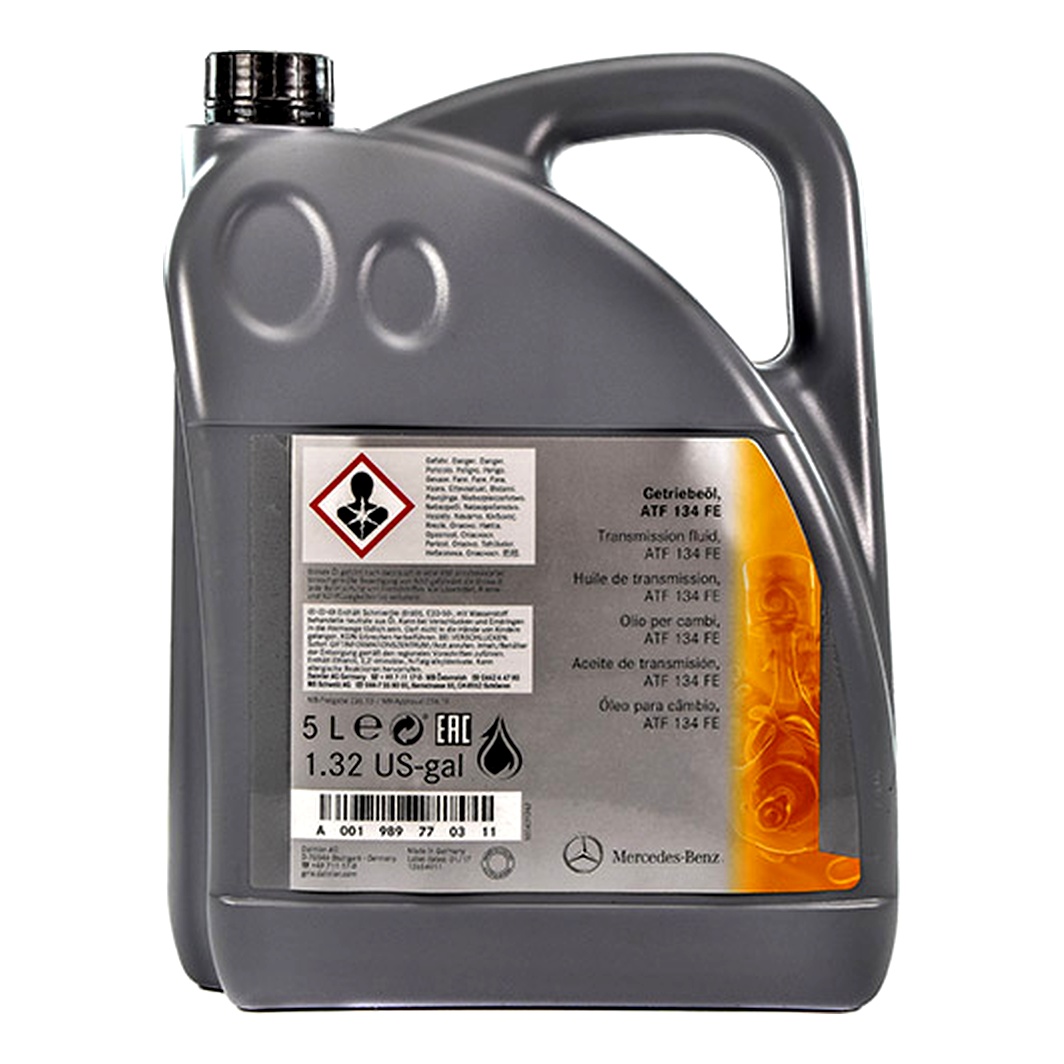 Трансмиссионное масло MERCEDES-BENZ / SMART ATF 134 FE (MB 236.15) 5 л A001989770311 - zapix
