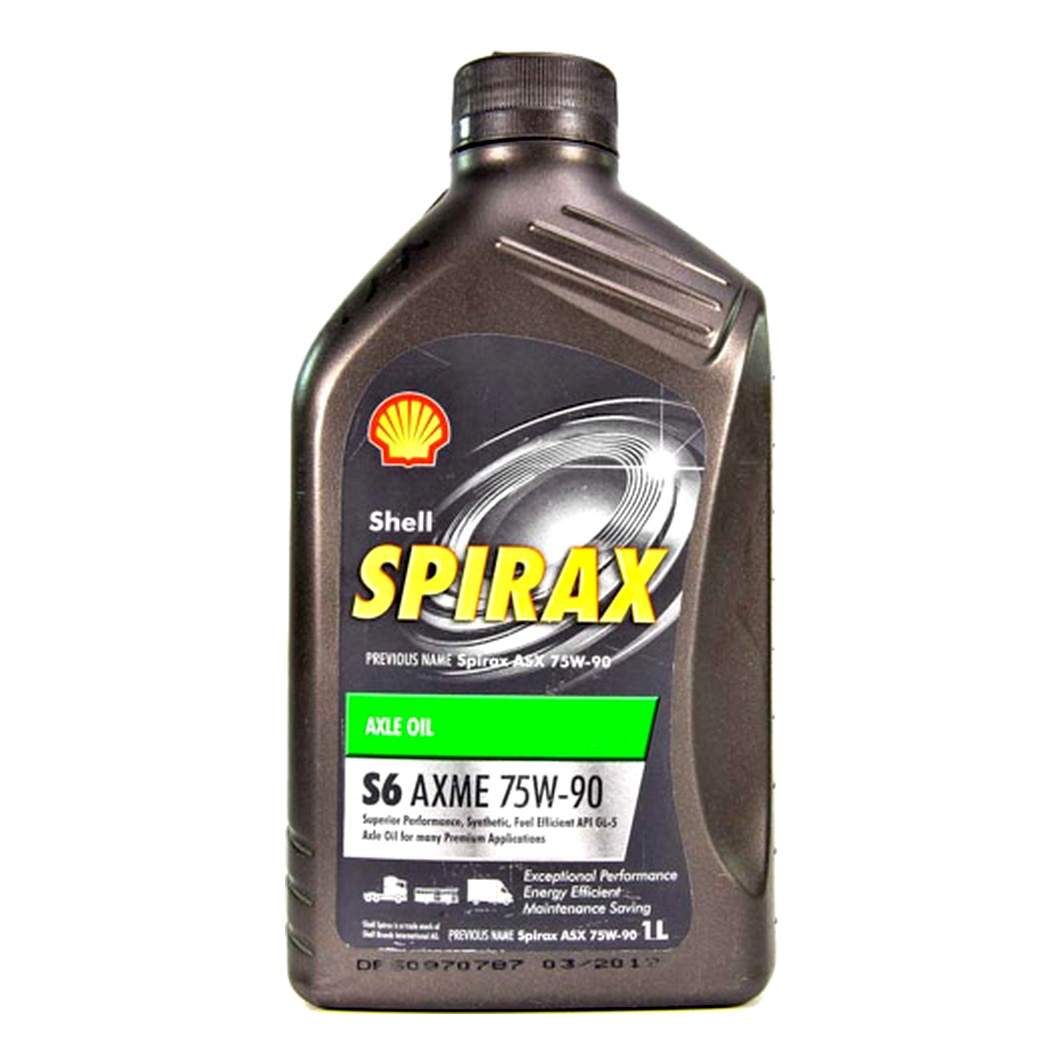 Трансмиссионное масло SHELL Spirax S6 AXME GL-5 75W-90 1 л 550027970 - zapix