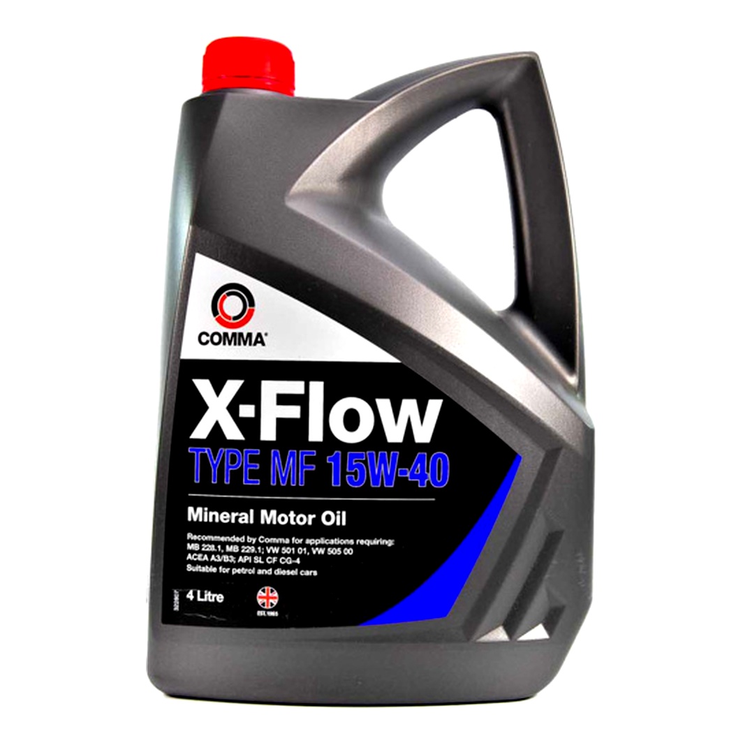 Моторна олива COMMA X-Flow Type MF 15W-40 4 л (XFMF4L) - zapix
