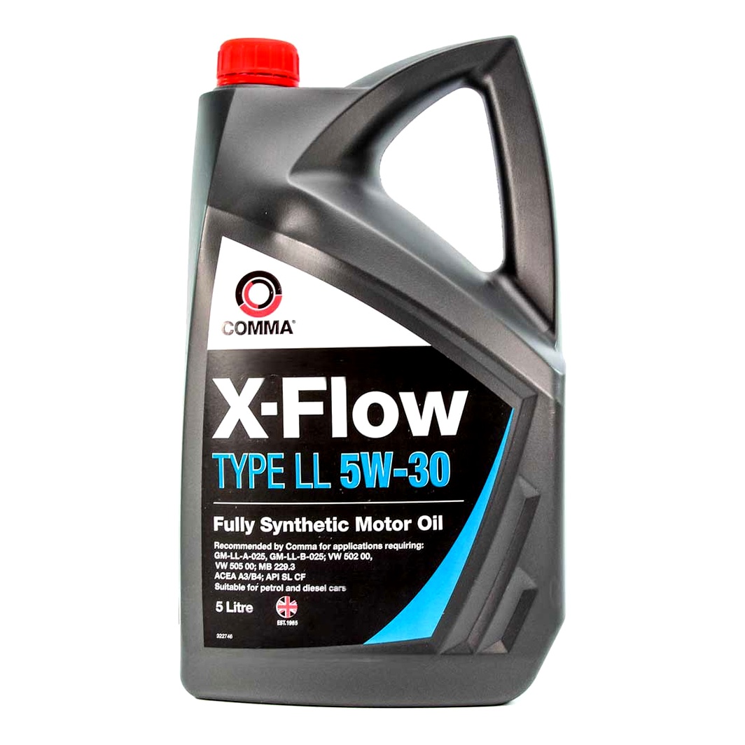 Моторное масло COMMA X-Flow Type LL 5W-30 5 л (XFLL5L) - zapix