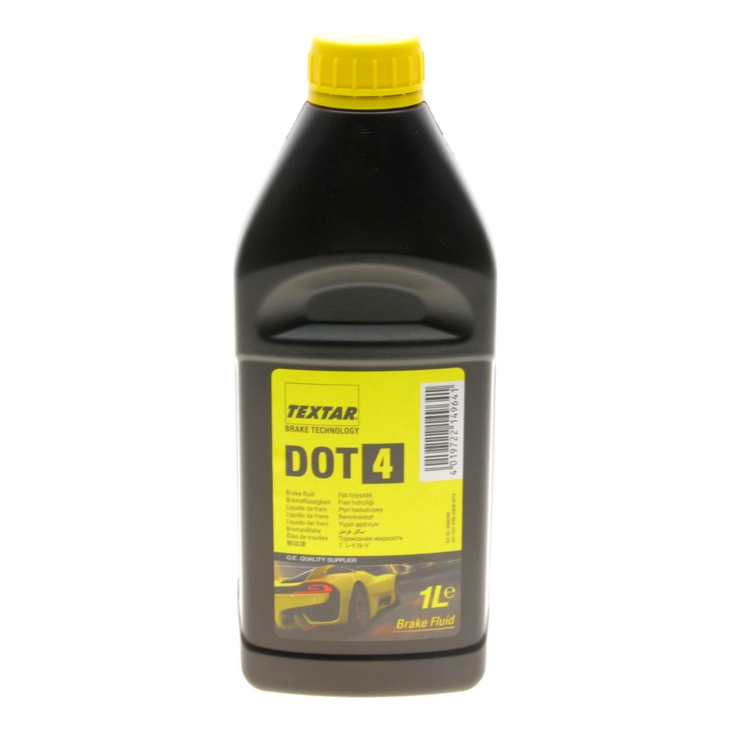 Гальмівна рідина TEXTAR DOT 4 пластик 1 л 95002200 - zapix
