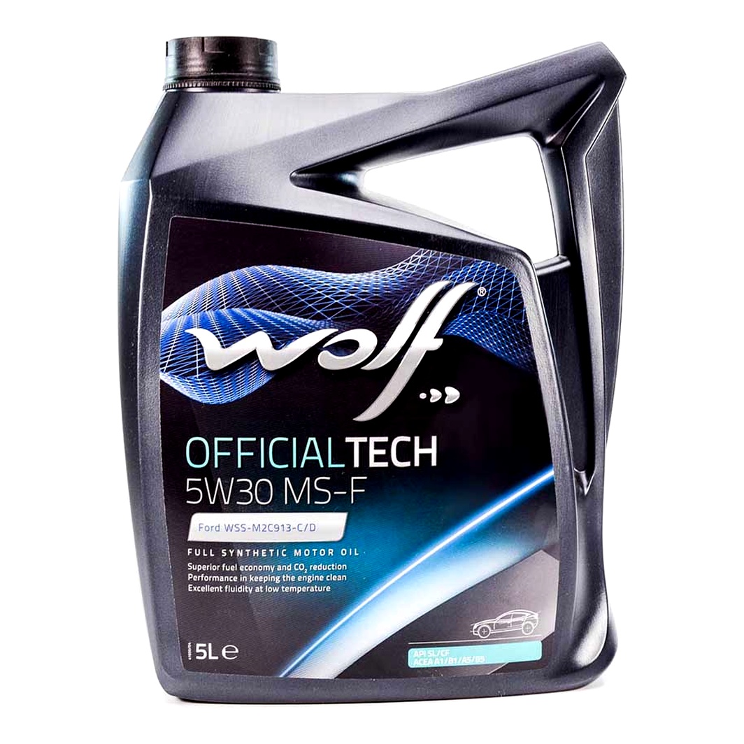 Моторна олива WOLF Officialtech MS-F 5W-30 5 л (8308819) - zapix