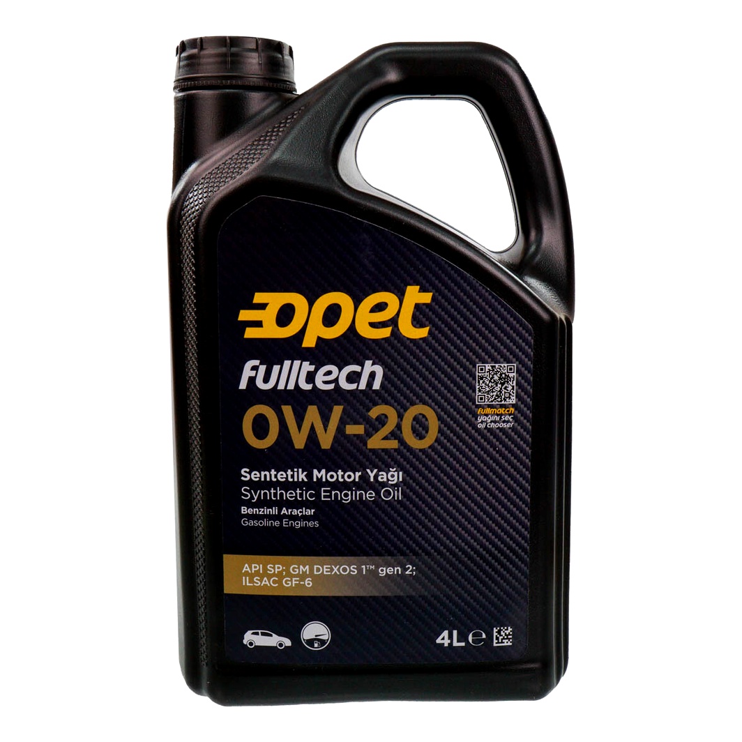 Моторное масло OPET Fulltech 0W-20 4 л (601370953) - zapix